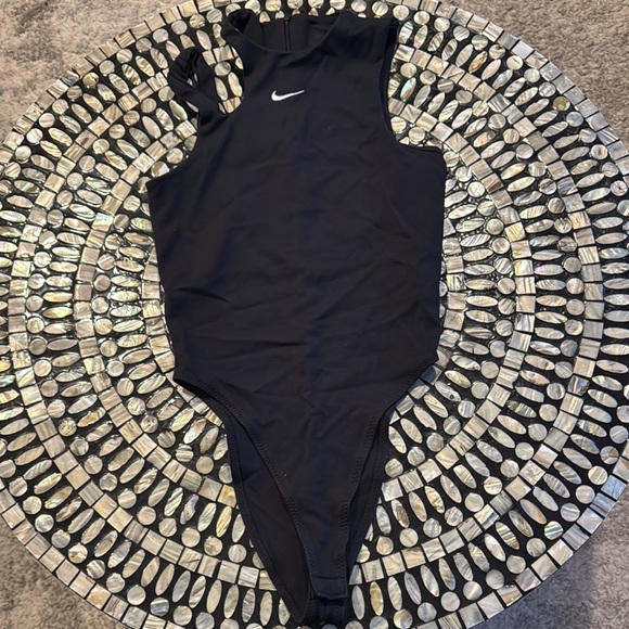 Nike Black Cutout Swimsuit - Picture 2 of 4